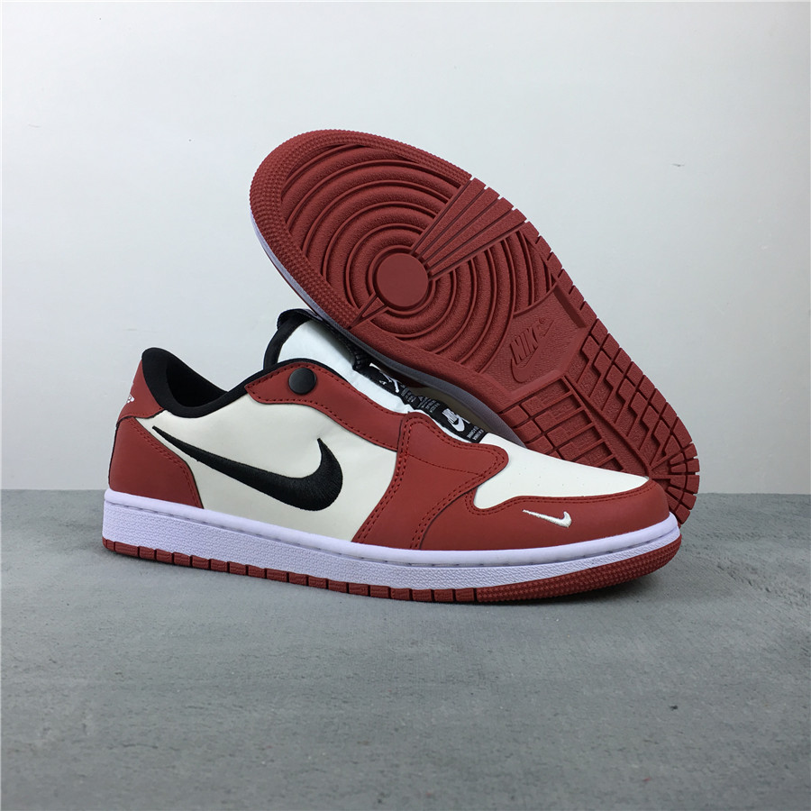 2019 Air Jordan 1 Retro Low Slip Chicago Shoes